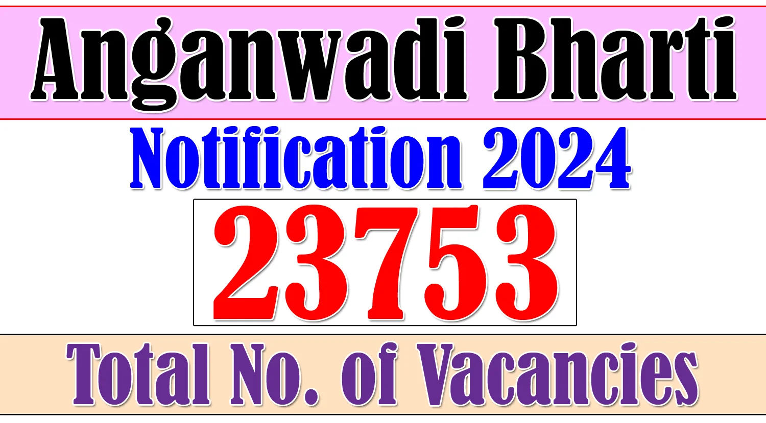 UP Anganwadi Recruitment 2024, Bharti Notification for 23753 Vacancy Released: यूपी में आंगनवाड़ी भर्ती के लिए 23753 वेकेंसी; जाने कैसे करें आवेदन
