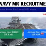 Indian Navy Agniveer Recruitment 2024 Notification (OUT) MR & SSR Posts Apply Online 300+ vacancy : इंडियन नेवी अग्निवीर भर्ती 2024