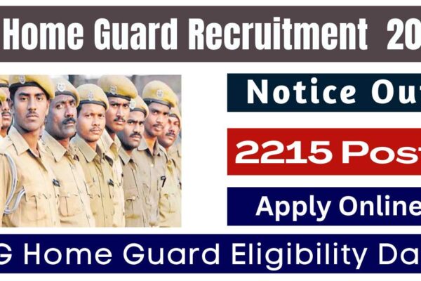 CG Home Guard Recruitment 2024 | For 2215 Nagar Sainik Vacancies : छत्तीसगढ़ होमगार्ड में निकली बंपर भर्ती 2024